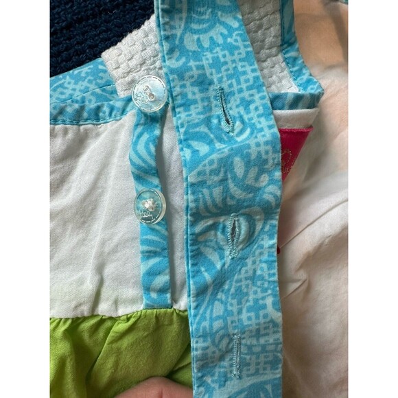 LILLY PULITZER ELLERY Adjustable Halter DRESS 6 50th Anniversary Jubilee Pockets - Picture 10 of 11